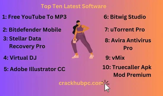 Top Ten Latest Software Crack