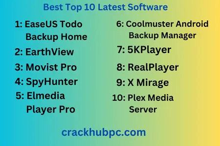 Best Top 10 Latest Software Crack