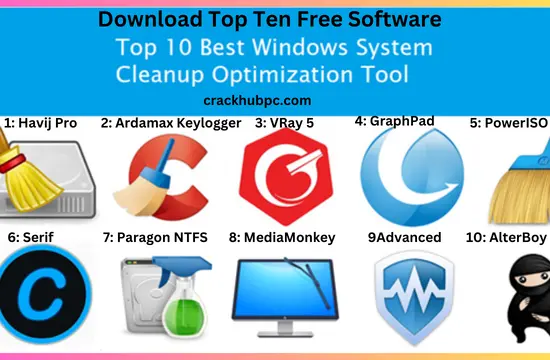 Download Top Ten Free Software Crack