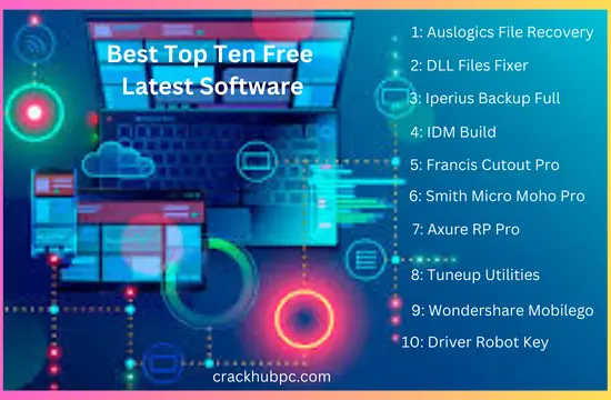 Best Top Ten Free Latest Software Crack