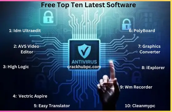 Free Top Ten Latest Software Crack